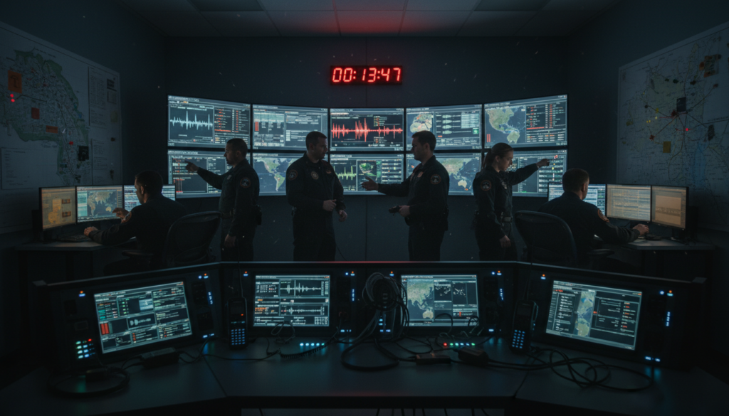 emergency radio communication enhancement system