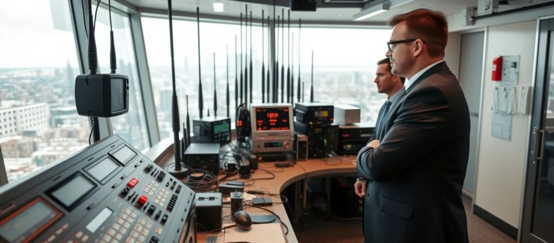 Auxiliary radio communication system installation