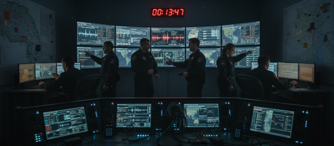 emergency radio communication enhancement system